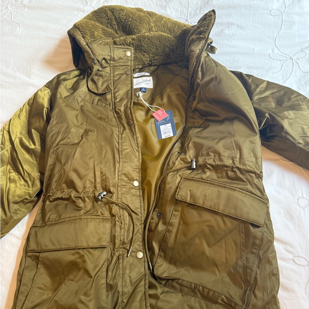 Universal Thread Utility Jacket in Olive size xs